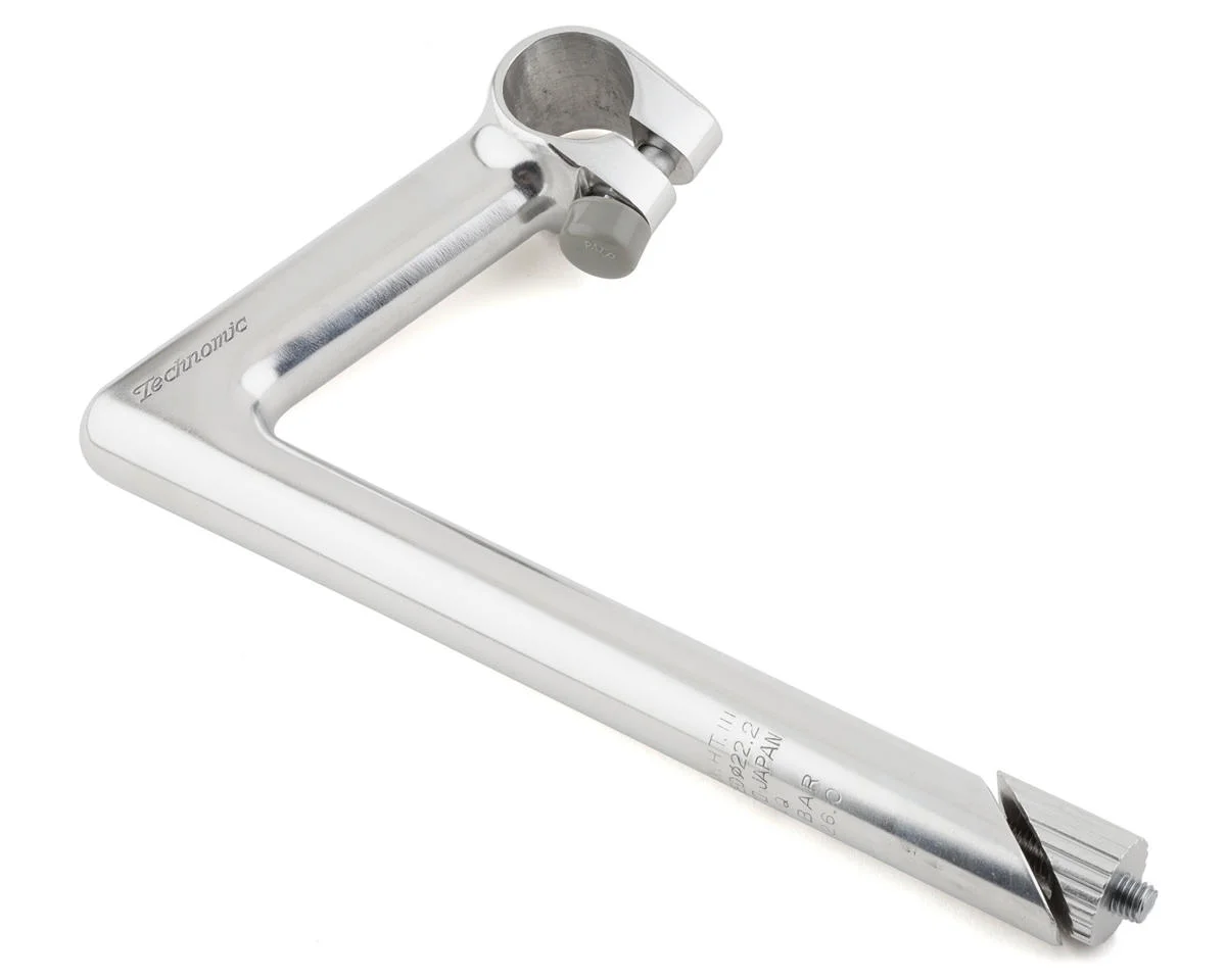 Nitto Technomic Quill Stem (Silver) (26.0mm) (110mm) (18°) (1" Threaded Steerer)